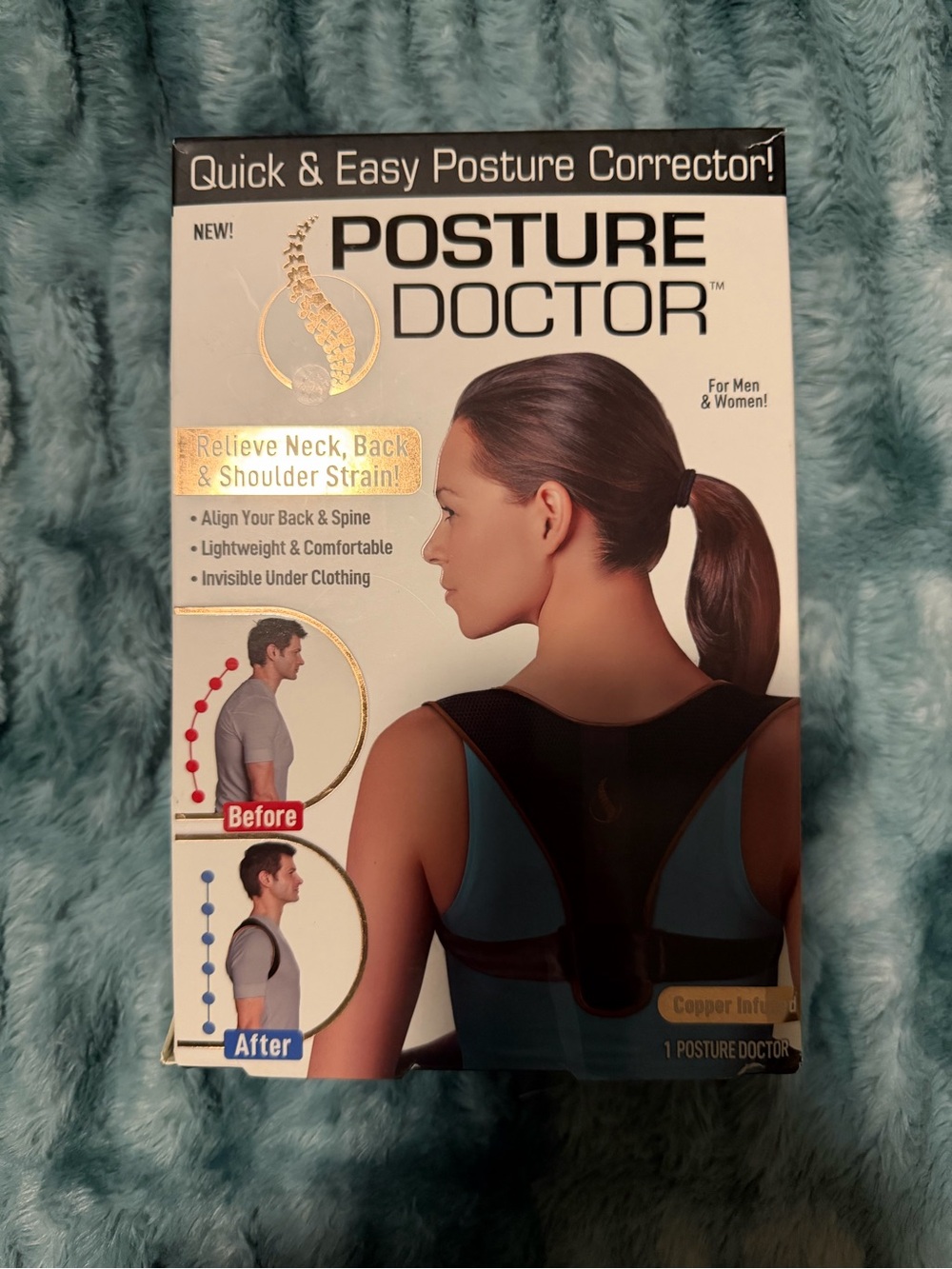 Women's Black Posture Corrector -